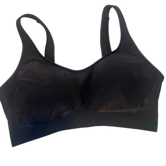 Bali black size 2XL embossed Tshirt bra - Picture 1 of 4